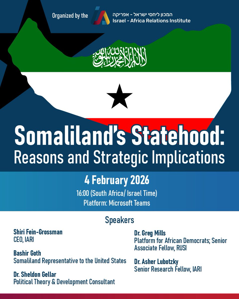 Israel-Africa Relations Institute tweet media