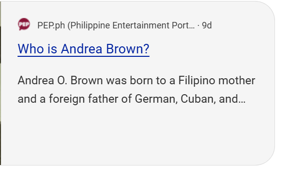 Hahahaha. Yung PEP article na yan paid PR yan ng ABS and SC. Under marketing yan ng SC dahil contract star pa ng ABS si panot that time 😂🤣😂🤣

No wonder na bayad yan kasi si panot nga nagbabayad sa PEP for an article feature. Hahaha 😂🤣😂🤣