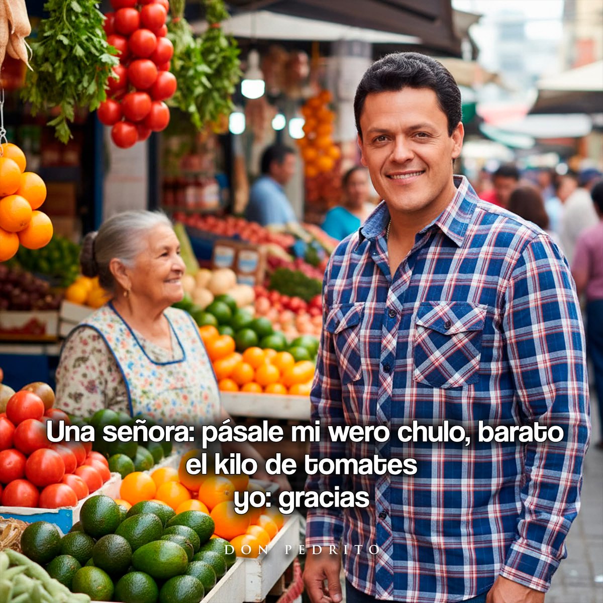 Tiene razón la señora mi guapísimo <a href="/pedro_fer/">Pedro Fernández</a>  estás bien chulo 😍😍😍