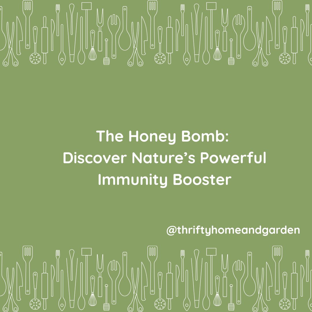 thriftyhomegrdn's tweet image. 🍯 Discover the humble power of honey — nature’s own kitchen hero. 🐝

👉 Read more: thesarahcoles.co.uk/the-honey-bomb/

#HoneyLove #NaturalFlavours #KitchenInspiration #GoodFood #SeasonalEating #MindfulCooking #UKFoodCommunity 🍯🌼