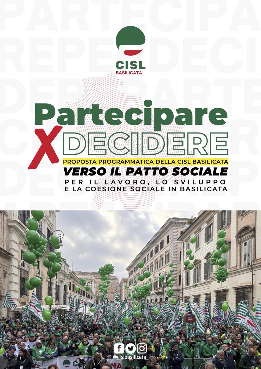 Cisl Basilicata tweet media