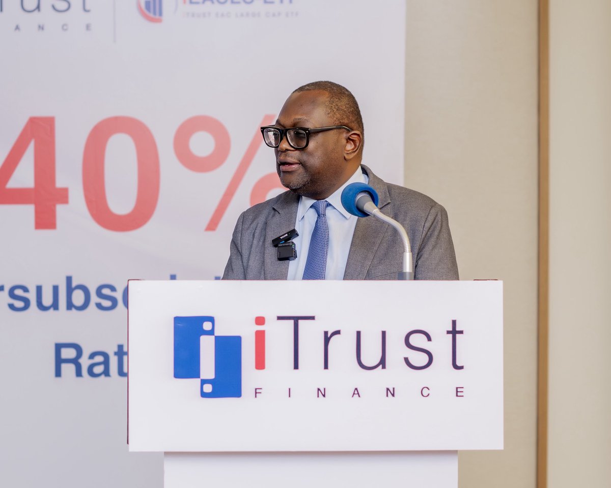 dsetanzania's tweet photo. With an oversubscription rate of over 540%, the first-ever regional ETF in Tanzania - the iTrust EAC Large Cap ETF (IEACLC-ETF) is now officially listed on the Dar es Salaam Stock Exchange (@dsetanzania ).

This achievement represents a defining moment in the shaping and expanding of Tanzania’s capital markets landscape.

Now that trading has commenced, you can easily purchase the ETF through DSE MOBILE TRADING PLATFORM-DSE Hisa Kiganjani

#DSE #iTrust #ETFs #Opportunities