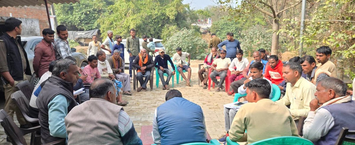 विधानसभा क्षेत्र हैदरगढ़ के मंडल कोठी अंतर्गत बूथ संख्या–71 व 72, बुधनई में #SIR अभियान के अंतर्गत आयोजित मतदाता जागरूकता कार्यक्रम में सहभागिता कर ग्रामीणों को विस्तृत जानकारी दी तथा घर–घर जाकर फॉर्म-6 भरवाए गए।