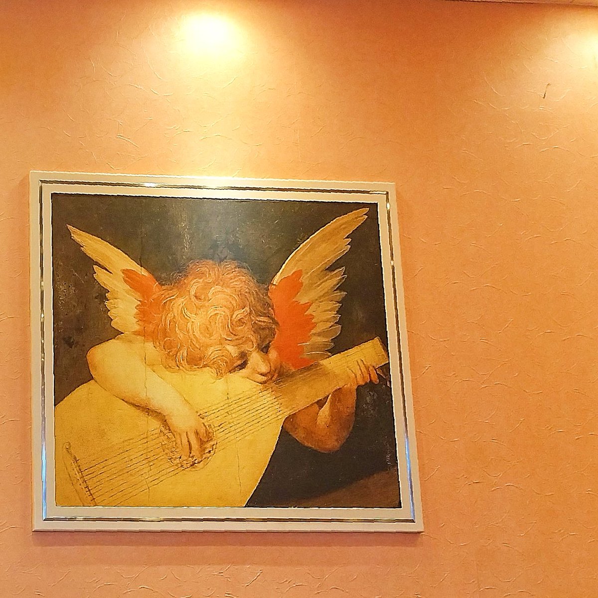 🟧🟧 🖼️ 🟧🟧🟧🟧🟧🟧🟧🟧🟧🟧 #リュートを弾く天使 #ロッソ