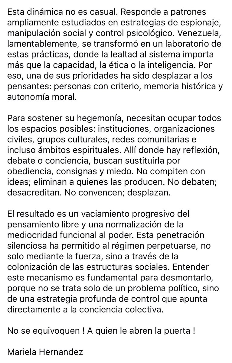Mahita71's tweet photo. @Gral_Vivas_P Cuando el @Gral_Vivas_P  estuvo  moribundo en el Sebin, yo estuve pendiente dia a dia, 
Ayer escribí esto que les voy a compartir ! Porque ese grupo de donde me sacaron y lo aceptaron a sabiendas que yo jamas he sido parte de ese Sistema de corrupción https://t.co/oq9nr3KTB8