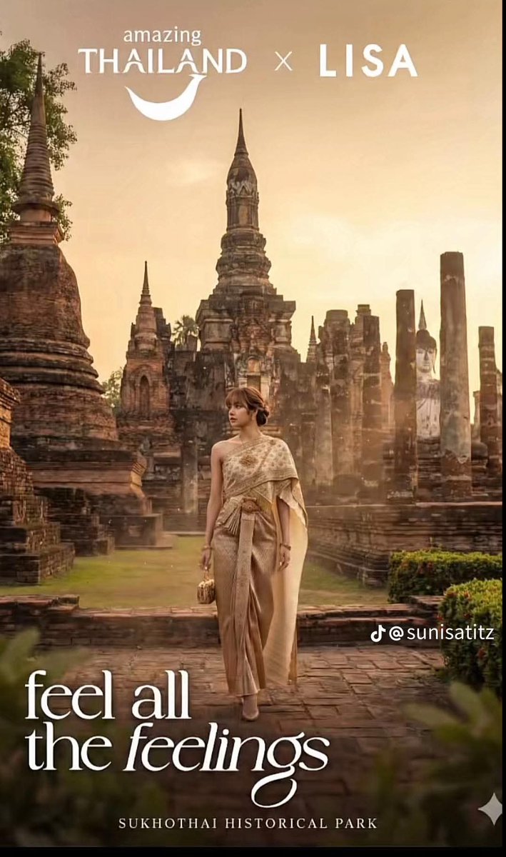 ลิซ่าสวยสะกดมากแม่ ❤️🇹🇭
#AmazingThailandxLISA 
#Thailand 
#LISA 
#LalisaManobal 
#ChudThai 
#ThaiNationalDress