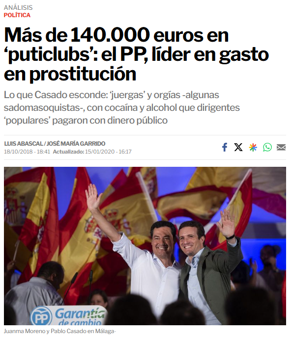 día tras día veo el mismo comodín de las pvtas

¿os acordáis que se hablara de esto?

No hagáis RT que los fachapobres rabian