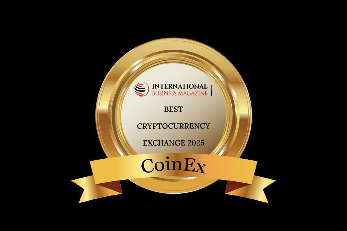 🏆@coinexcom Crowned Best Global Exchange 2025 🧵👇 For the second  consecutive year, International Business Magazine has named @CoinExCom the  “Best Global Cryptocurrency Posted via @coinexcreators #CoinEx  #CoinExCreator #cet $PIPPIN $HYPE $JELLYJELLY $S @
