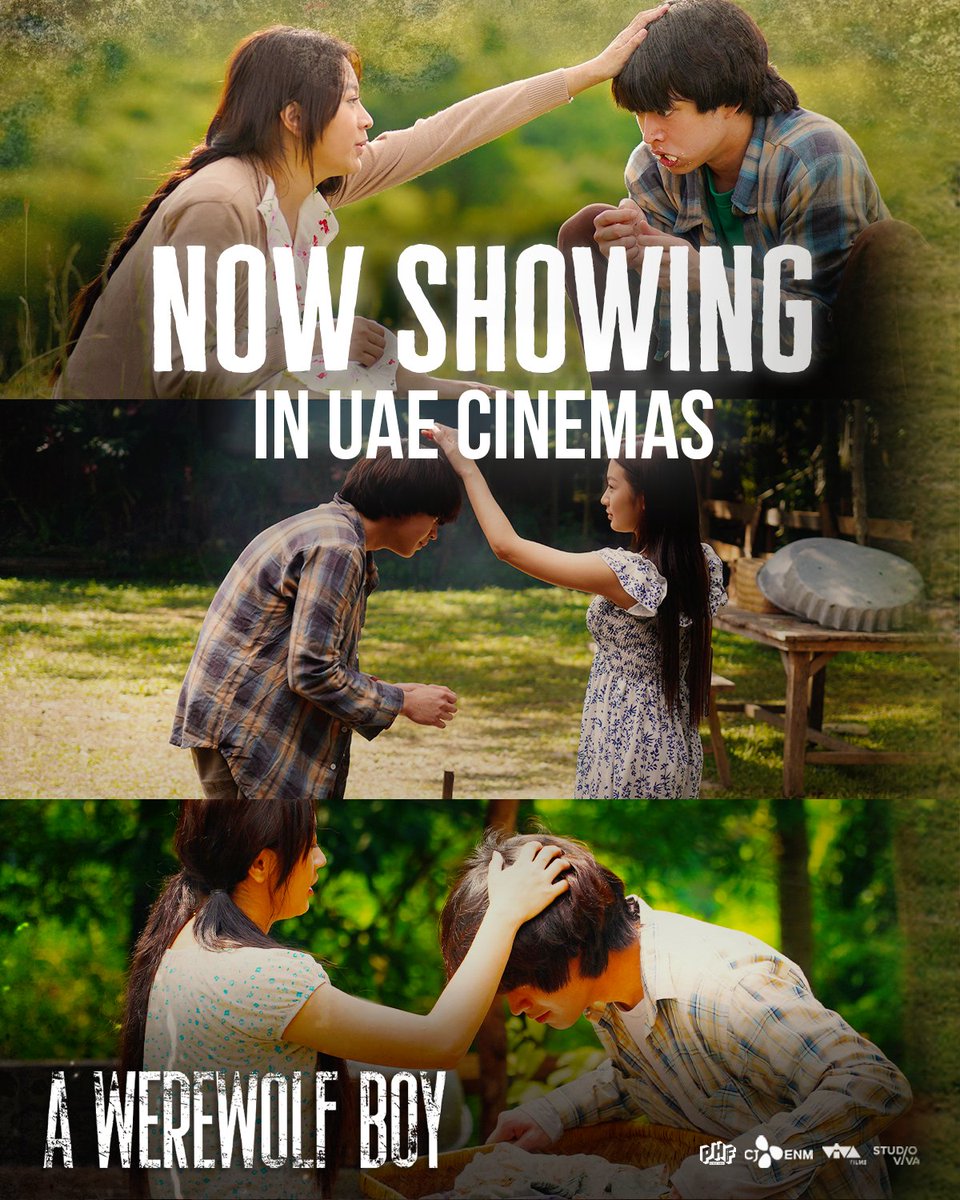 VIVA_MiddleEast's tweet image. This 2026, we all deserve a good boy and a GOOD MOVIE!

Run to the nearest cinemas and watch #AWerewolfBoyPH Now Showing in Cinemas!

#AWerewolfBoyPh
#RabinAngeles | #AngelaMuji | #RabGel