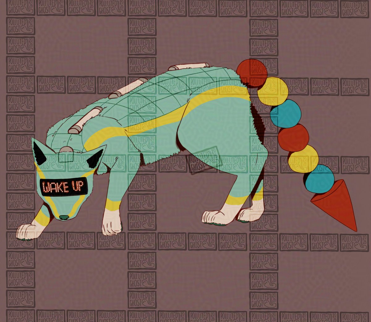 extras for coron_whiteback on th for purchasing Subways on tier 3!
#cat #art #digitalart #liminalcreature #creature #digitalartist #tiles #lights #originaldesign