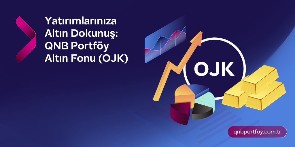 QNB Portföy Altın Fonu (OJK), portföyünün asgari %80’ini borsada işlem gören altın ve altına dayalı finansal araçlara yönlendirerek, altın fiyatlarındaki hareketleri yatırımcıya yansıtmayı amaçlar.

Fiziki alım–saklama süreçleriyle uğraşmadan, altına fon disipliniyle yatırım