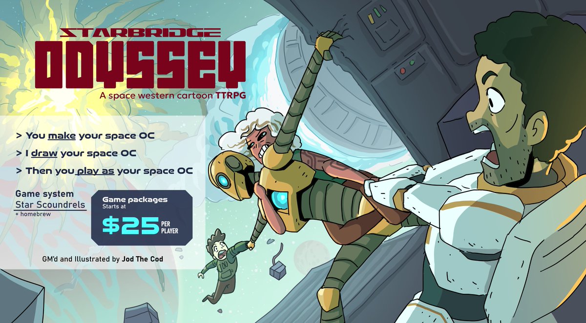 Jod the Cod (Commission status @ BSKY) tweet media