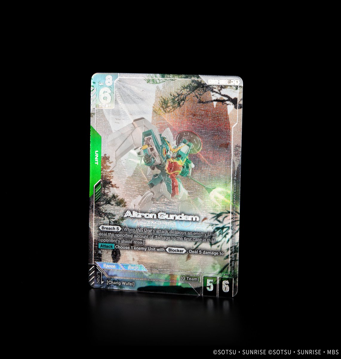 [Booster Pack 03 Card Showcase]

Introducing Alt-Art Altron Gundam!

Included in the Steel Requiem [GD03] booster pack which releases 1/30/2026(Fri)!

▽Product Info
gundam-gcg.com/en/products/gd…

#GCG
#GundamCardGame
#GundamWing