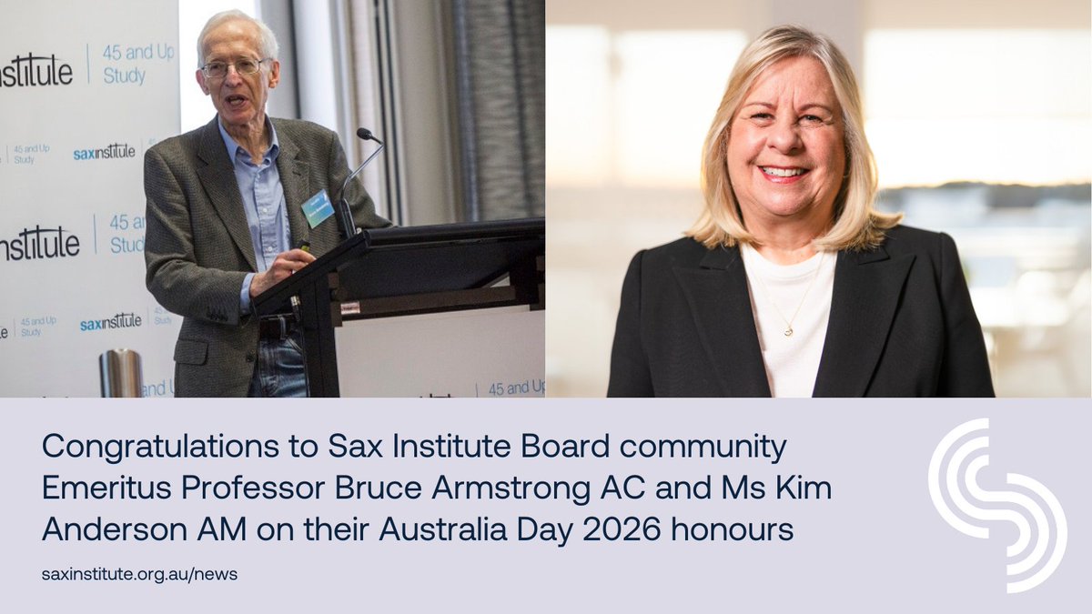 Sax Institute tweet media