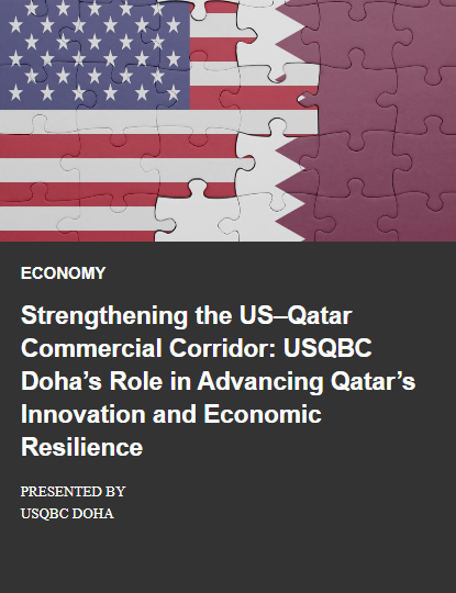 usqbcdoha's tweet image. In The Business Year’s “US–Qatar 2026,” USQBC Doha highlights how it advances shared priorities through market access, public-private dialogue, and innovation-led growth across both markets. Read more: thebusinessyear.com/article/us-qat… #USQBCDoha #TBY