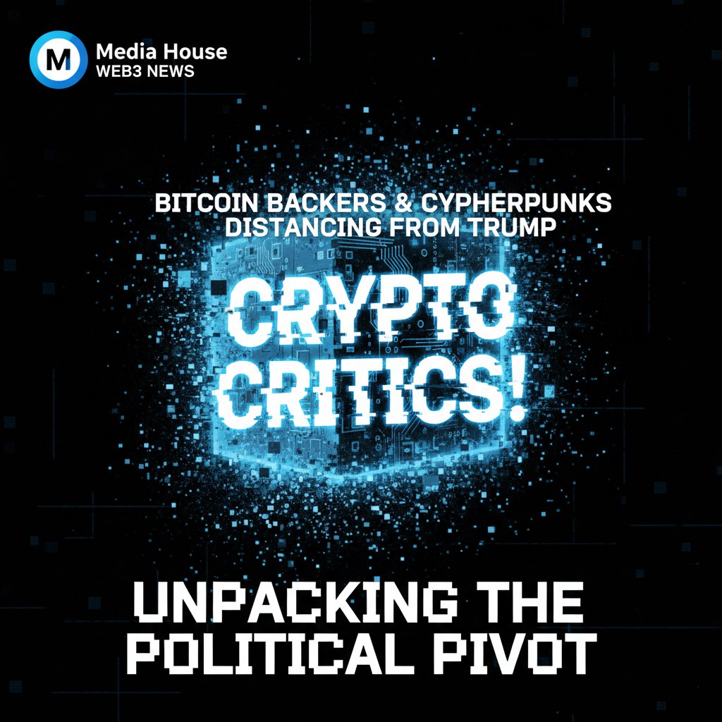 Crypto Industry Split: Bitcoin backers and Cypherpunks are publicly souring  on Trump after the fatal Minneapolis shooting and White House commentary.  Major industry figures distancing themselves. Unpacking the political  pivot. #CryptoNews #Bitcoin #