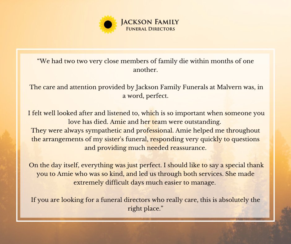Jackson Family Funeral Directors tweet media