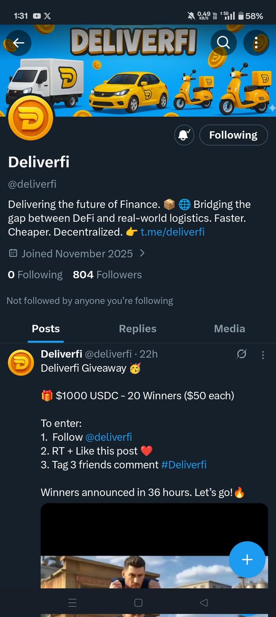 http_Ken7's tweet photo. @deliverfi #Deliverfi to the moon

Hope get selected 
Thank you so much for this wonderful opportunity 
Done ✅ 

@siyaahaa 
@MIuaah23836 
@0xmyesha https://t.co/8RdNudtQsm