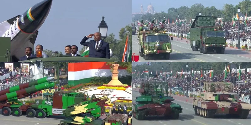 spo_india's tweet image. Arjun Tanks, BrahMos Missiles Steal Show at 77th Republic Day Parade
#RepublicDay2026 #ArjunTank #BrahMosMissile #MilitaryShowcase #DefensePower #77thRDay #IndianArmy #MadeInIndia

spoindia.org/news/arjun-tan…
