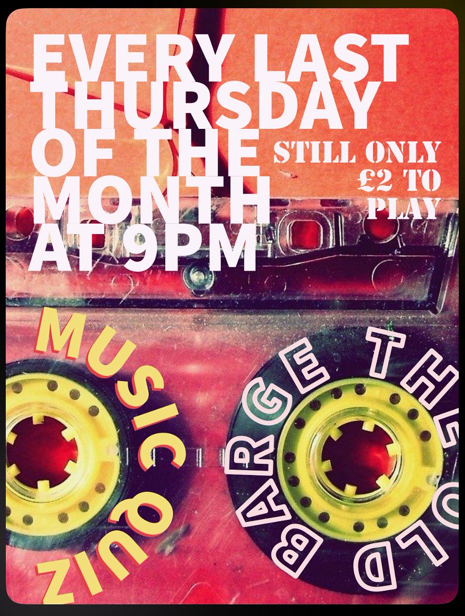 OldBargeDuchess's tweet image. Hertfords best dedicated music quiz tonight. Know your ABBA from Amazulu? Bronski beat from Beats international? Karen Carpenter from Sabrina Carpenter ? Come along a strut your stuff!

#inittowinit #musicquiz #pubquiz #quiznight