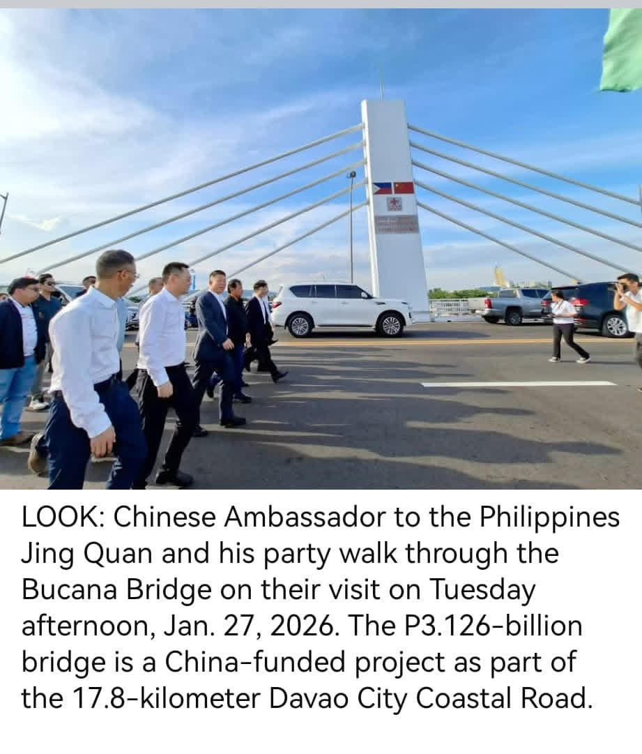 Bucana Bridge donated by China is  3.126 billion. That is about as much as the insertion of Senator Risa a Hontiveros. 

Pakita naman Risa ng natapos ng insertions, este amendments mo. 😅

🇵🇭✍️ Sass Rogando Sasot