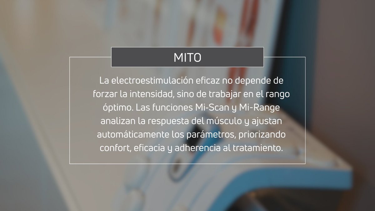 enovisiberica's tweet photo. ❌ Más intensidad = mejores resultados❌

En electroestimulación, la clave está en el rango óptimo, no en forzar el músculo.

Con Mi‑Scan y Mi‑Range, la estimulación se adapta para mejorar la eficacia.

https://t.co/YV8OBv0UJF

#Electroestimulación #CreatingBetterTogether https://t.co/ebwmlJZ2zF