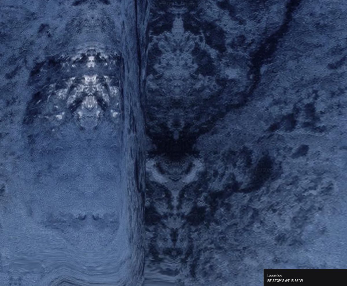 What is this? #MYSTERY 

55°32'39"S 69°15'56"W