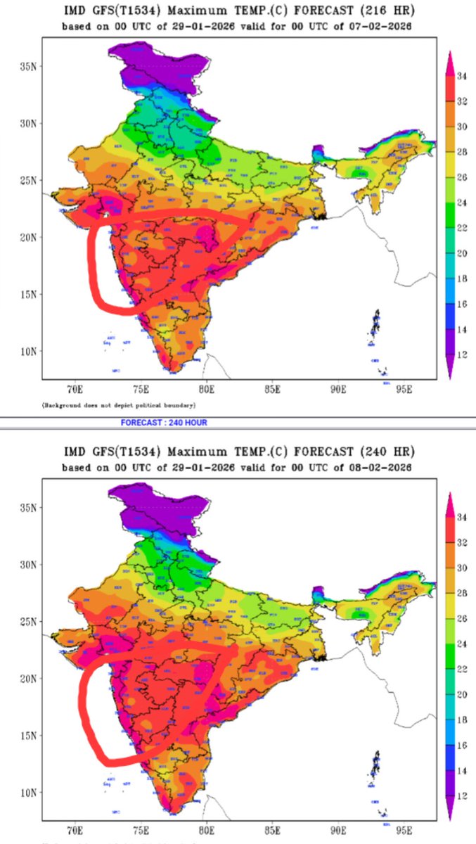 tan_5989's tweet photo. #MumbaiWinter #PuneWinter

Ohh Dear🔥

It seems Maharashtra will quickly transition towards Summer with the Progression of Feb 1st Week📈

Hope we have a Few Chilly Days left in Feb🤞

BTW Rest in Peace #AjitPawar Dada🙏
#AjitPawarDeath https://t.co/VYHHie97XO