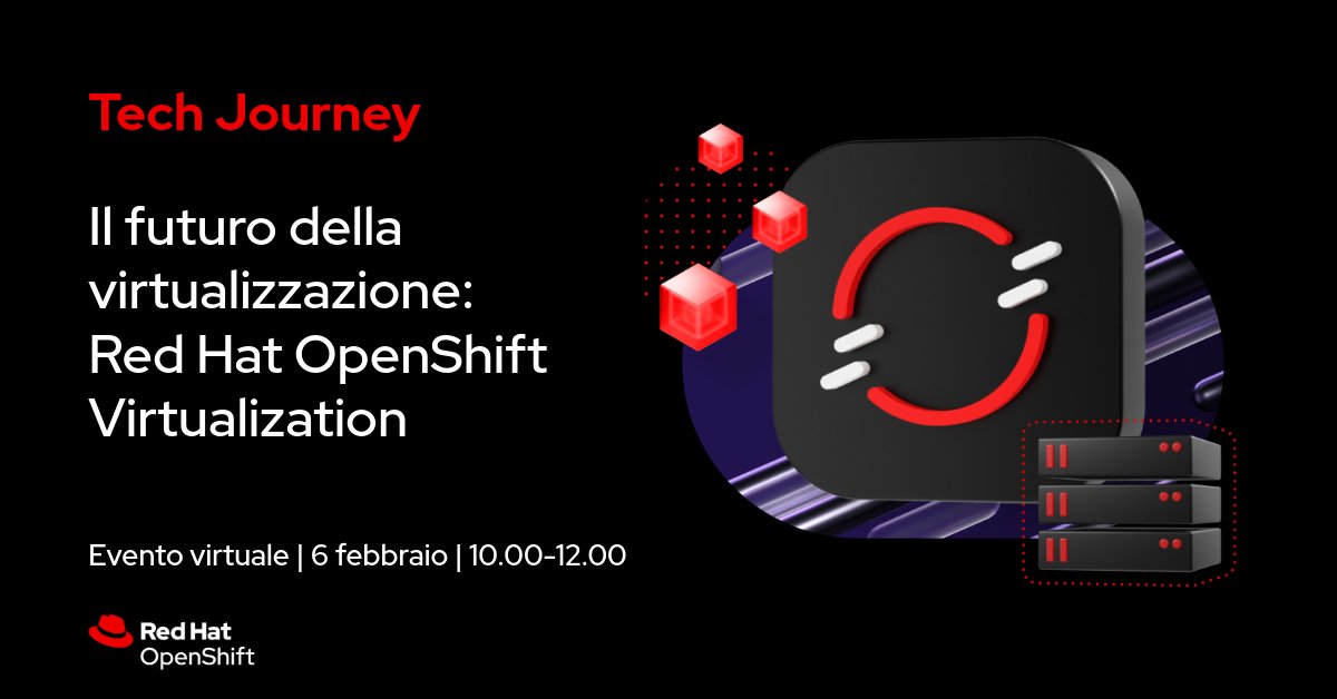 Red Hat Italy tweet media