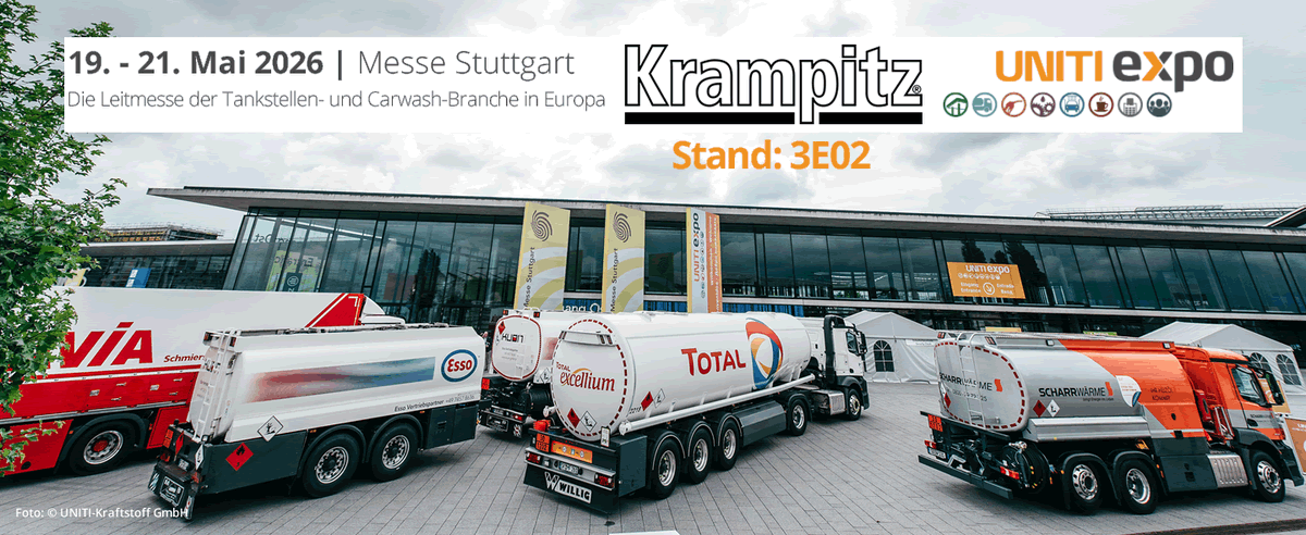 Krampitz auf der UNITI expo 2026 vom 19.05.-21.05.2026
 
krampitz.de/krampitz-auf-d…

Wir beraten direkt vor Ort zu Tankstellencontainer, Stapelcontainer, Harnstofftankcontainer!

#uniti #unitistuttgart #stuttgart #MesseStuttgart #Krampitz #tankstellencontainer #gasstation