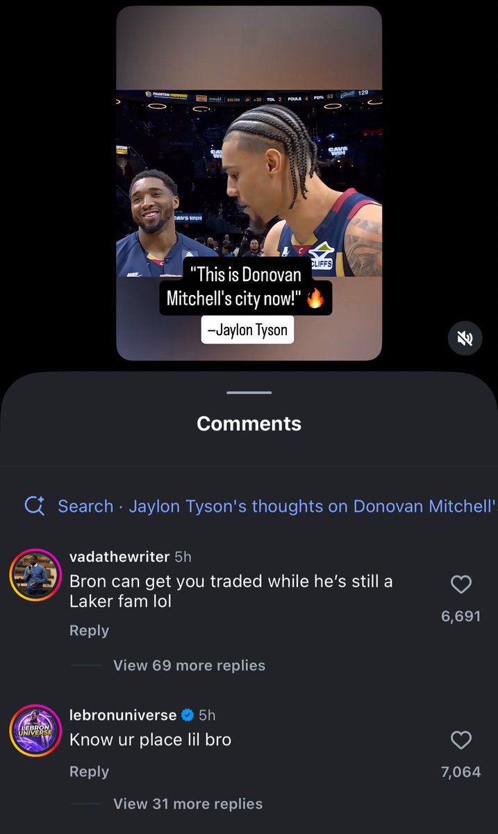 bron23xgoat's tweet image. Whole comment section frying him😭😭😭😭😭