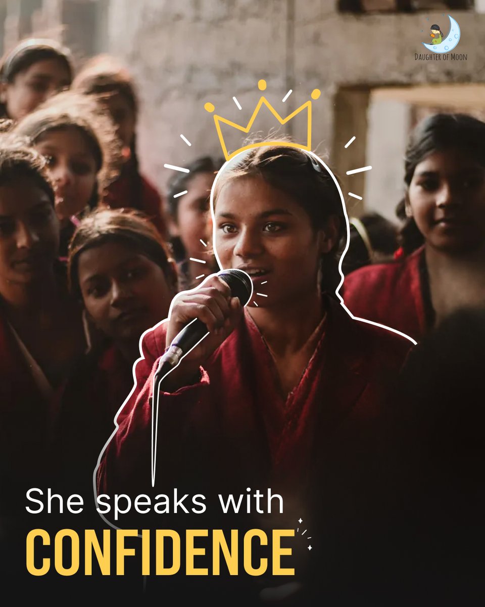 DaughterOf_Moon's tweet photo. When girls are encouraged to speak, question, and be heard, they learn to trust their voices and their place in the world. Confidence begins with being present and knowing you belong.

#EmpoweredGirls #Confidence #SupportGirlChild #GirlsRights #DaughterOfMoonOfficial https://t.co/GhhlX1Dofa