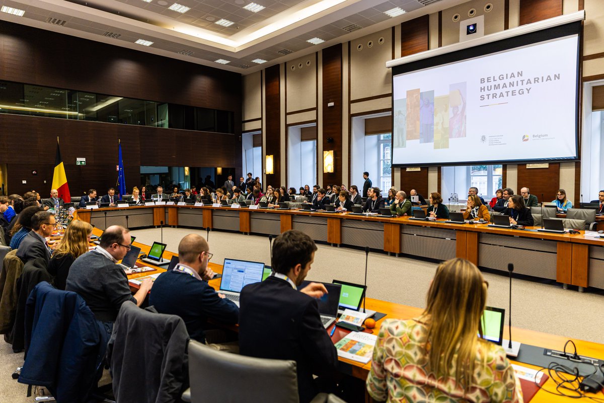 🌍 Yesterday, Belgium unveiled its new Humanitarian Strategy.

In a world of complex crises, we stand firm on a principled, ethical &amp; forward-looking vision: humanitarian diplomacy, protection, local action and flexible funding.

To save lives, protect dignity &amp; build resilience.