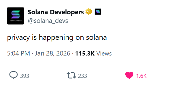 The_WhalePod's tweet photo. $GHOST is positioning itself as Solana's privacy layer

Imagine the major privacy function of Solana, available at just $8m market-cap

Would you buy? 👀

@GhostWareOS @moonshot https://t.co/lgf2gKEnSb