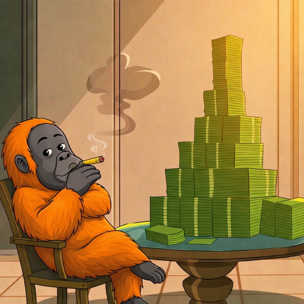 GM $TON fam 🧡
This is how a real $OTON believer will looks. 😎🦧