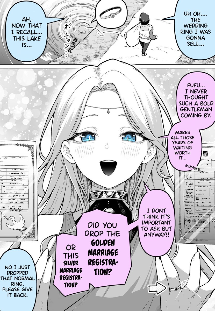 spinning_donuts's tweet image. English Version! [Golden Marriage Registration, Silver Marriage Registration.] (1/2)