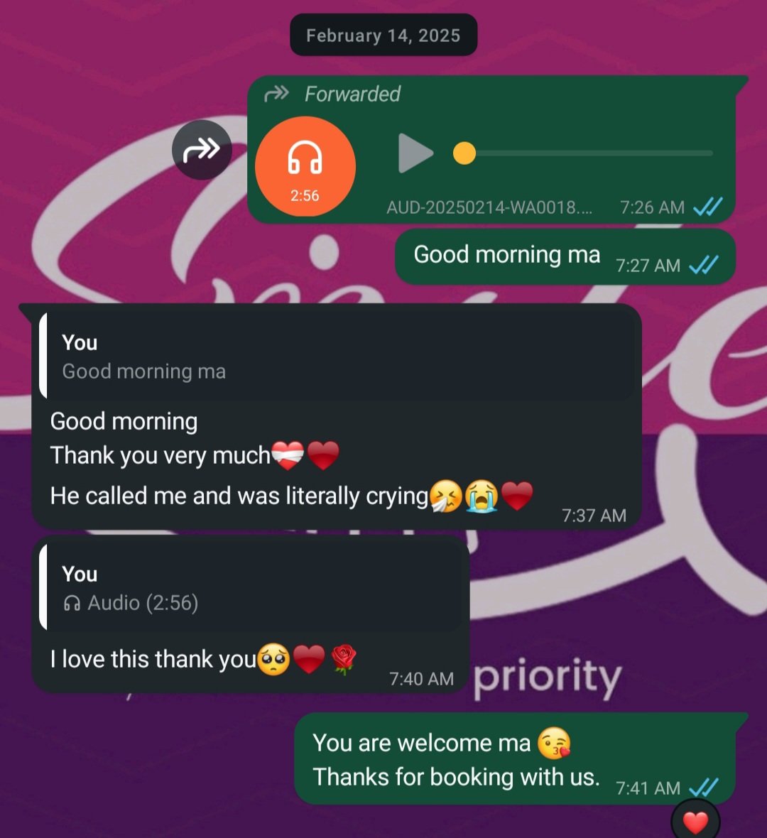 smilewithpeejay's tweet photo. We had alot of beautiful reviews from our valentine calls last year. Each slide is an emotional one. 
You smile, they smile, We smile 💜🤍 send us a Dm to book a slot https://t.co/No9O5iGqvU