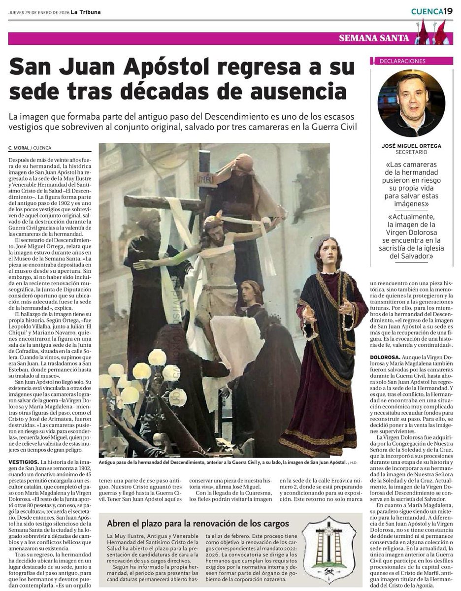 El Descendimiento Cuenca tweet media