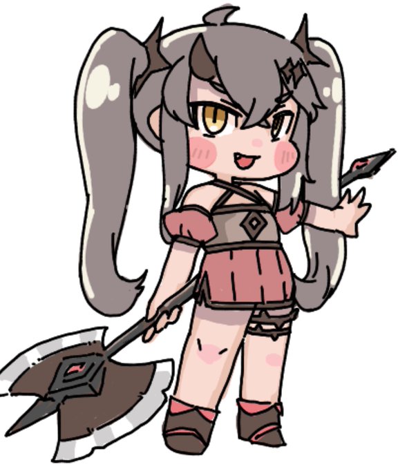 自トリッカルキャラ紹介
12.ベルベット
冷静パーティの盾役…だけどよくボコボコにされる。単騎で前衛を張れるヴィヴィが異常なのかもしれない。ヒーラー2人起用することでなんとかパーティの崩壊を抑えている。 