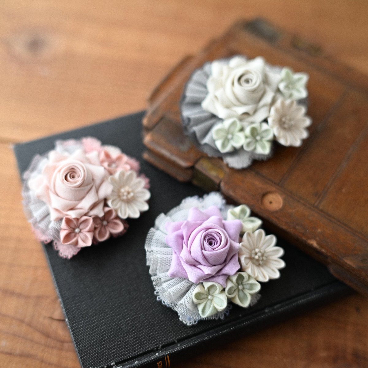 *Hanairo つまみ細工 tweet media