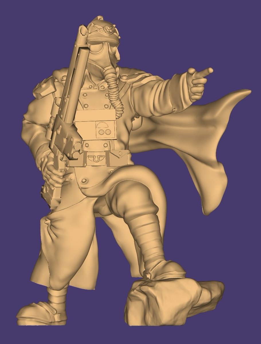 Olamcreative's tweet photo. Heavy armor, brutal forms, and war-worn details shaped into a compact 3D character built to feel ready for the tabletop.
#WarhammerStyle #TabletopWargaming #MiniatureSculpt #BattleReady #DarkFantasyArt #3DCharacterArt #BlenderSculpt #WargameArt #OlamCreative https://t.co/Ad5MK98ksw