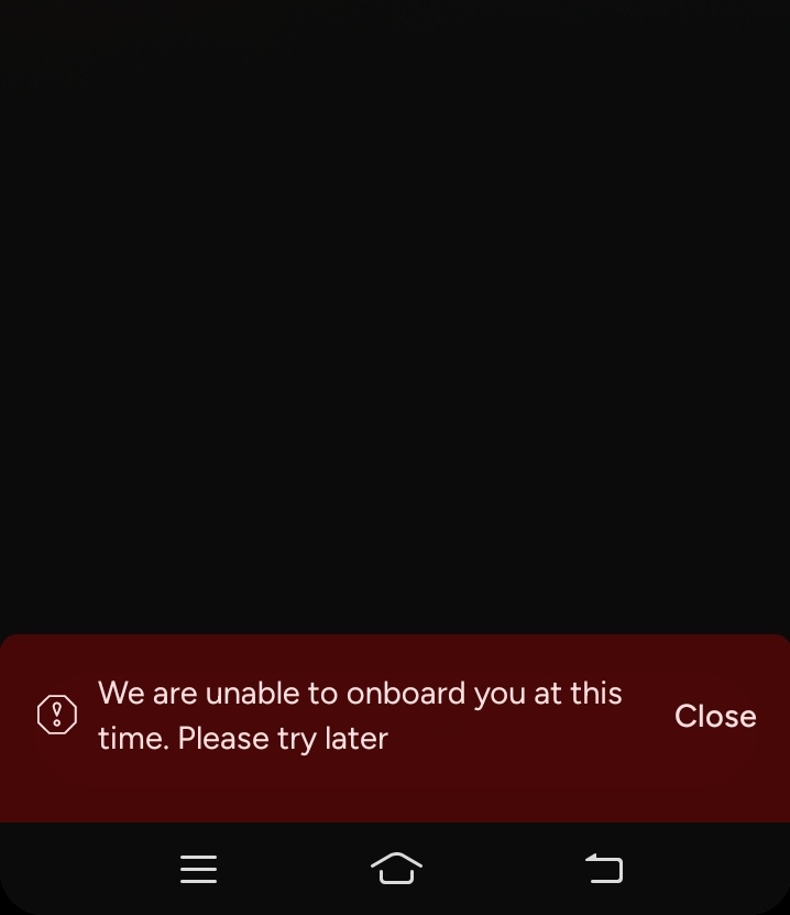 LAHOTISANTOSHK1's tweet image. @NPCI_BHIM @UPI_NPCI
Unable to login/onboard on BHIM UPI. After entering my registered mobile number, getting error: “We are unable to onboard you at this time. Please try later.”
Kindly help resolve. #BHIMUPI #UPIHelp