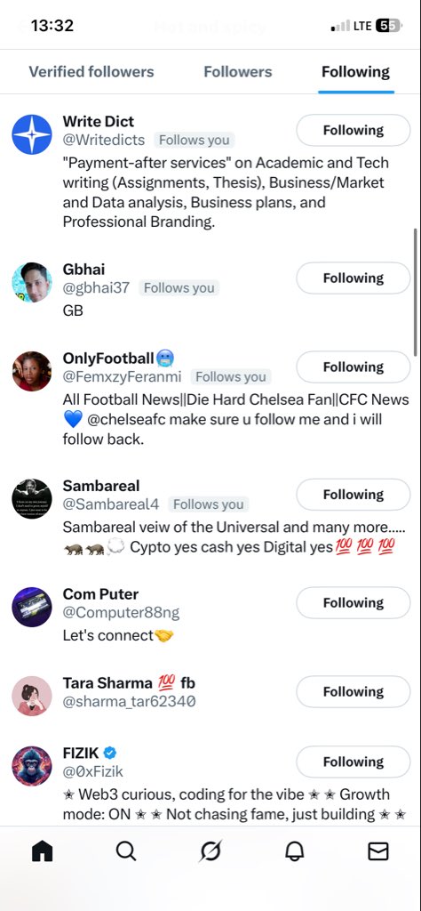 I following back all verified and non verified ❤️ 🧡