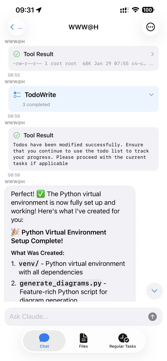 CodeAgents for iOS tweet media