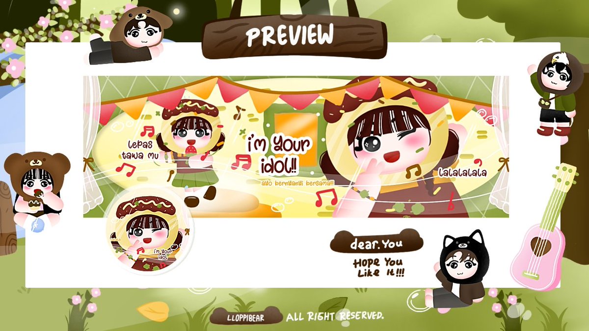 llOPPIBEAR's tweet image. annyeong bantu repost yaa, gomawooo

rayaa punya 4 layout rs your idol nih, bisa langsung ditake sekarang yaa. price 25k free retext. MARIII JAJANKKKK, GOMAWOOO!! 🍼🧸👧🏻🍡🍀🍭

#zonauang