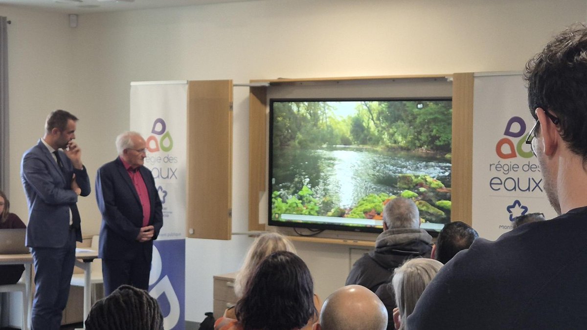 Régie des eaux 3M tweet media