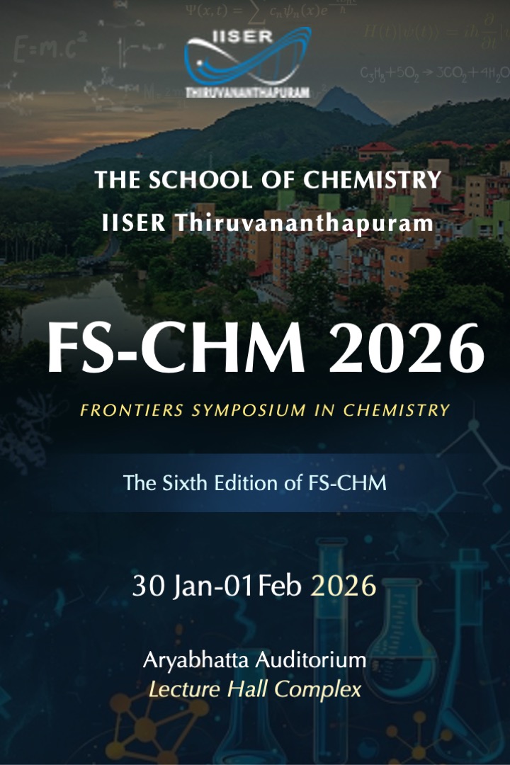 School of Chemistry IISER TVM tweet media