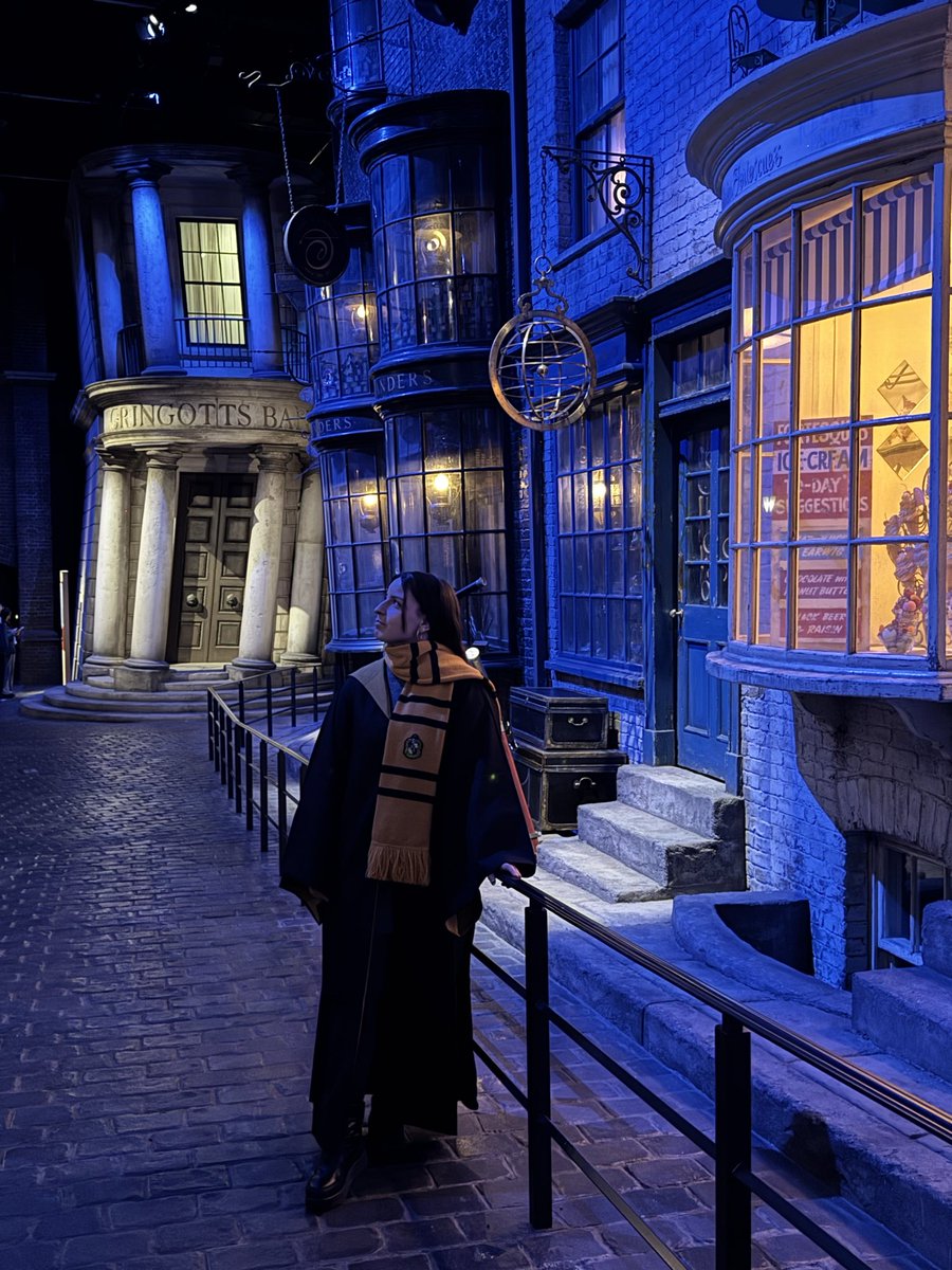 Y un poco de la exposición del Making Off de Harry Potter 😍🪄