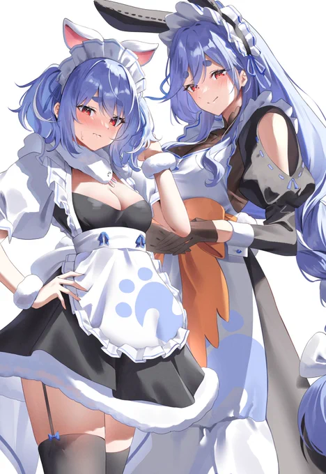 親子メイド #ぺこらーと #ホロライブ