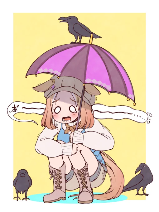 すごく…すごくピンチです…!!! #ウマ娘 #ナリタトップロード
